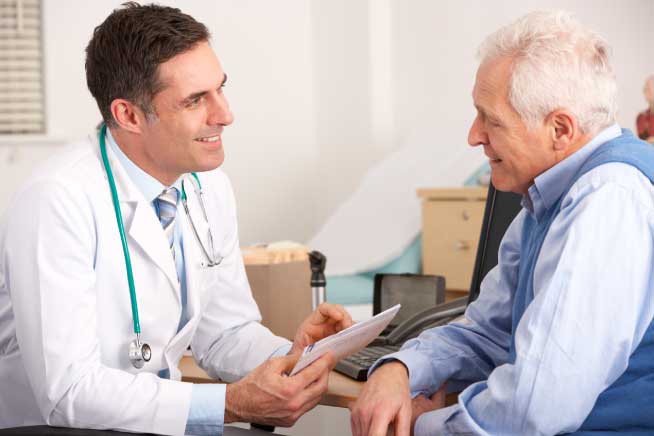 doctor's consultation about ED treatment